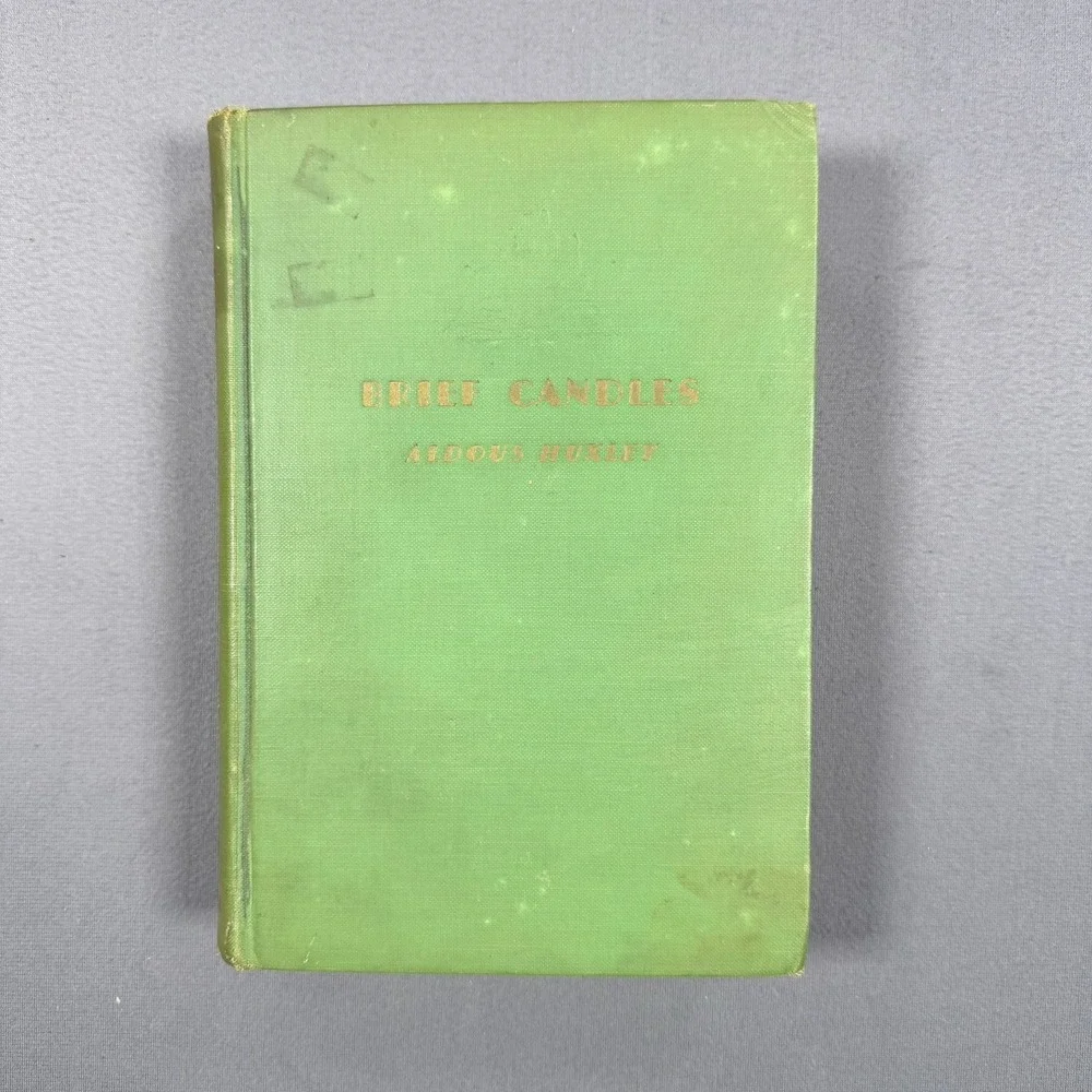 First Edition Aldous Huxley Brief Candles Hardcover 1930 Fiction Short Stories